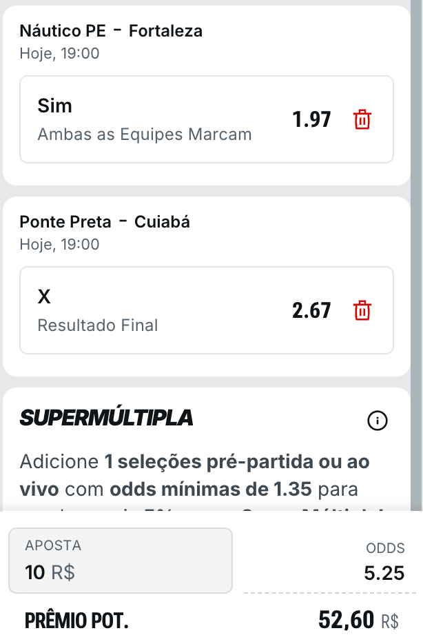 bilhete ousado 09.06