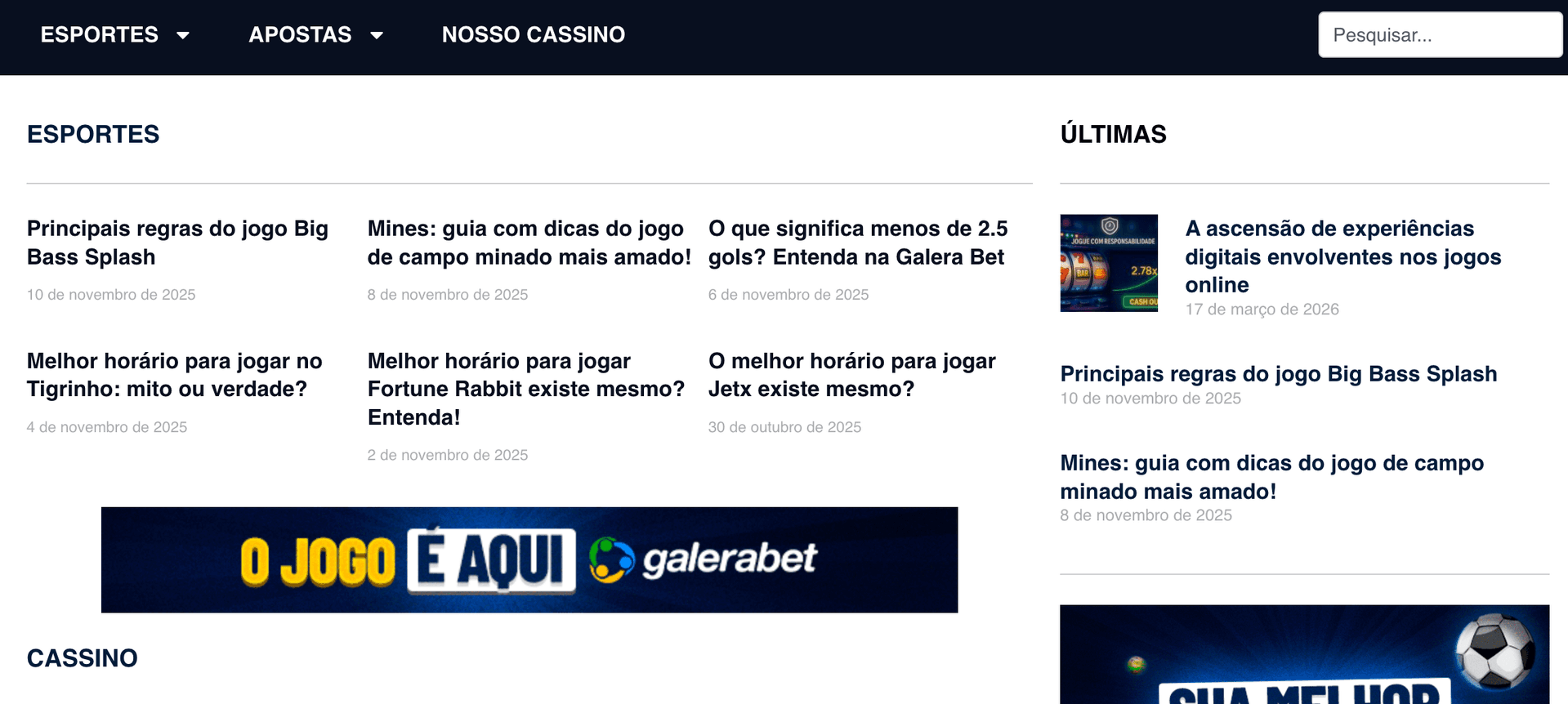 blog galera bet