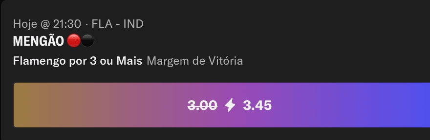 apostar flamengo vencer