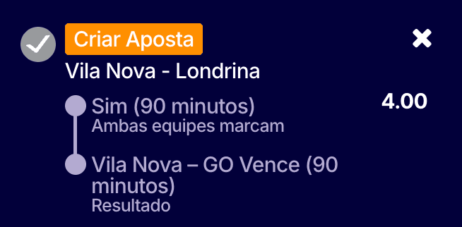 apostar vila nova