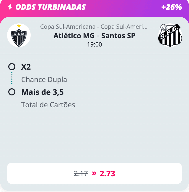 apostar santos atletico