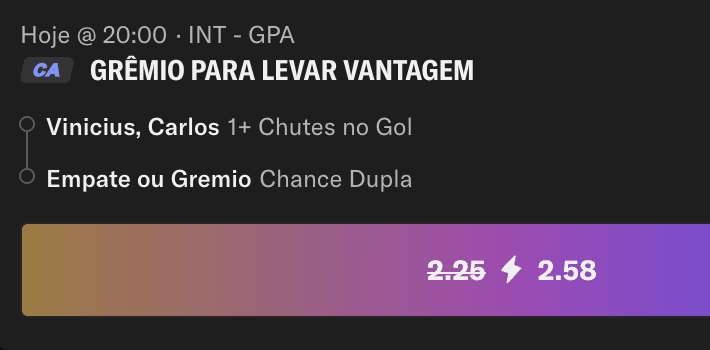 apostar inter gremio