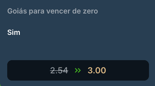 apostar no time para vencer de zero