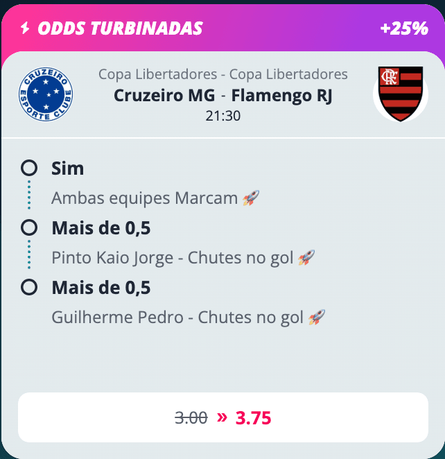 apostar cruzeiro flamengo