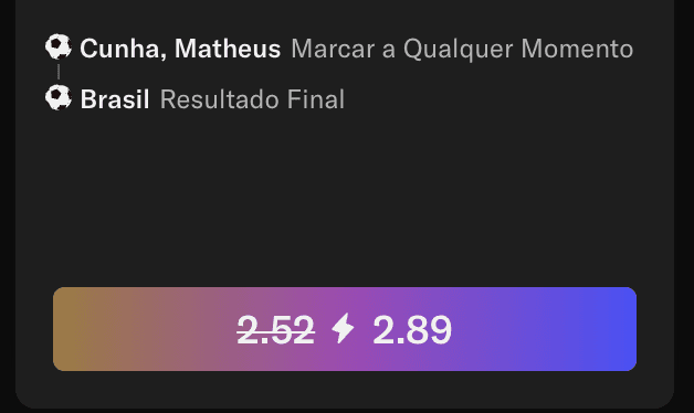 apostar matheus cunha