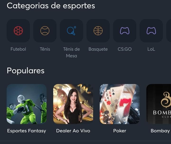 categoria de aposta sportsbet