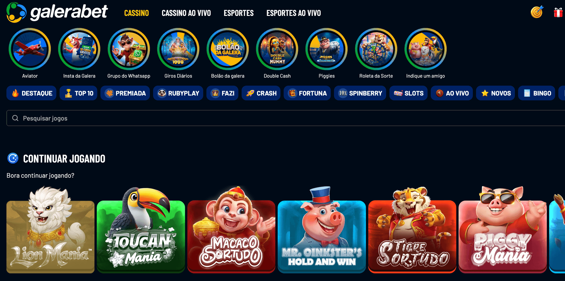 cassino galera bet
