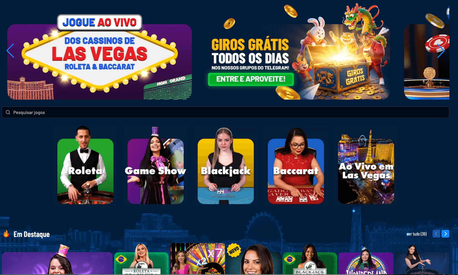 cassino ao vivo galera bet