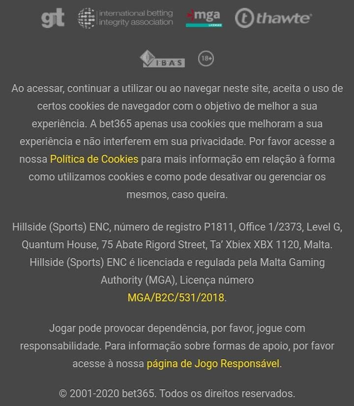 licença bet365