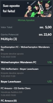 Bilhete Pronto 04/05