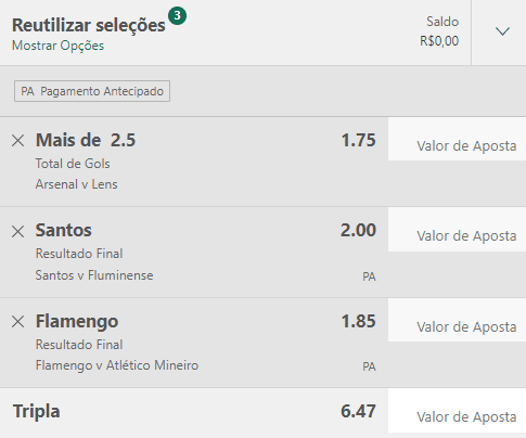 Bilhete Moderado
