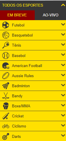 menu esportes dafabet