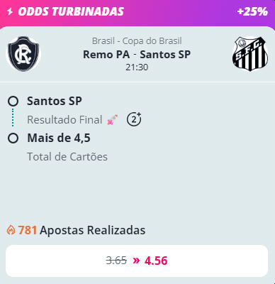 apostar remo santos