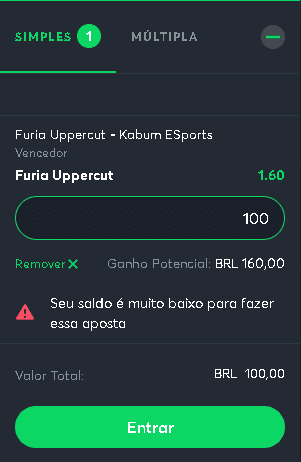 odds furia x kabum cb lol
