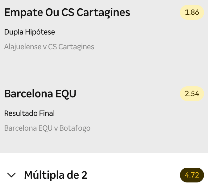 bilhete ousado 3.3
