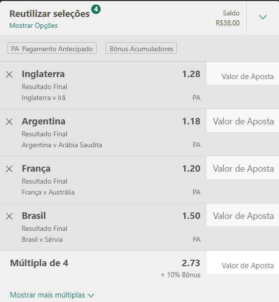 cotação bet365