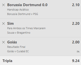 Bilhete Pronto Ousado