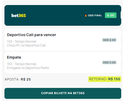 Bilhete Pronto Ousado