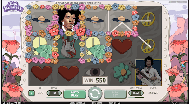 slot jimmy hendrix