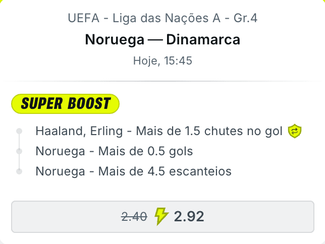 apostar noruega haaland