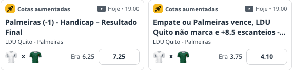 apostar palmeiras libertadores