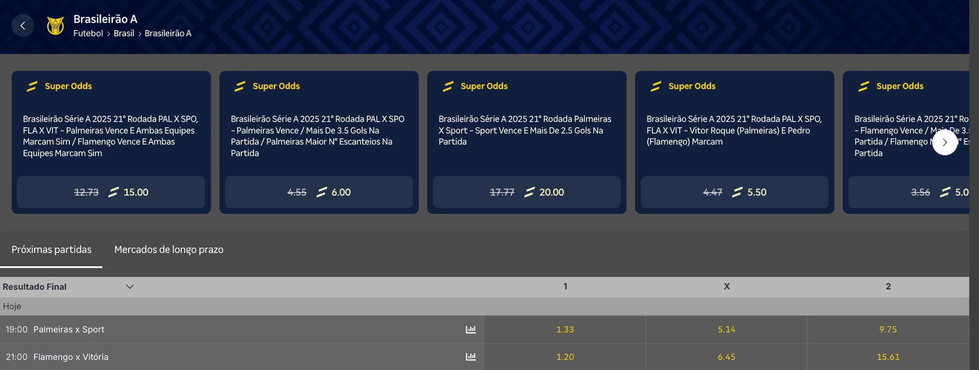 super odds apostas futebol