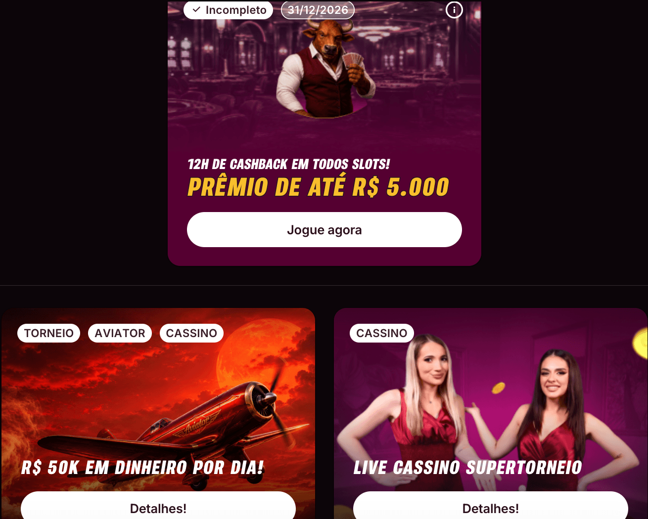 bonus cassino superbet