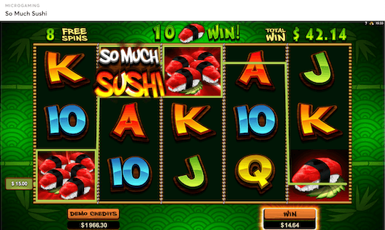 so much sushi slot