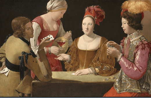 the cheatt with the ace of clubs