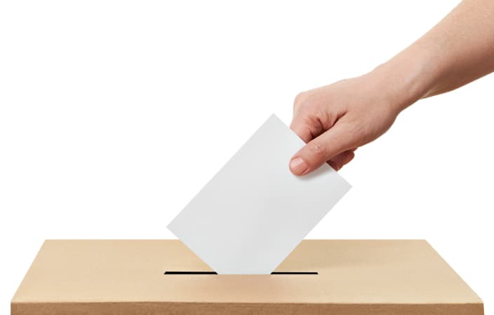 urna de votação