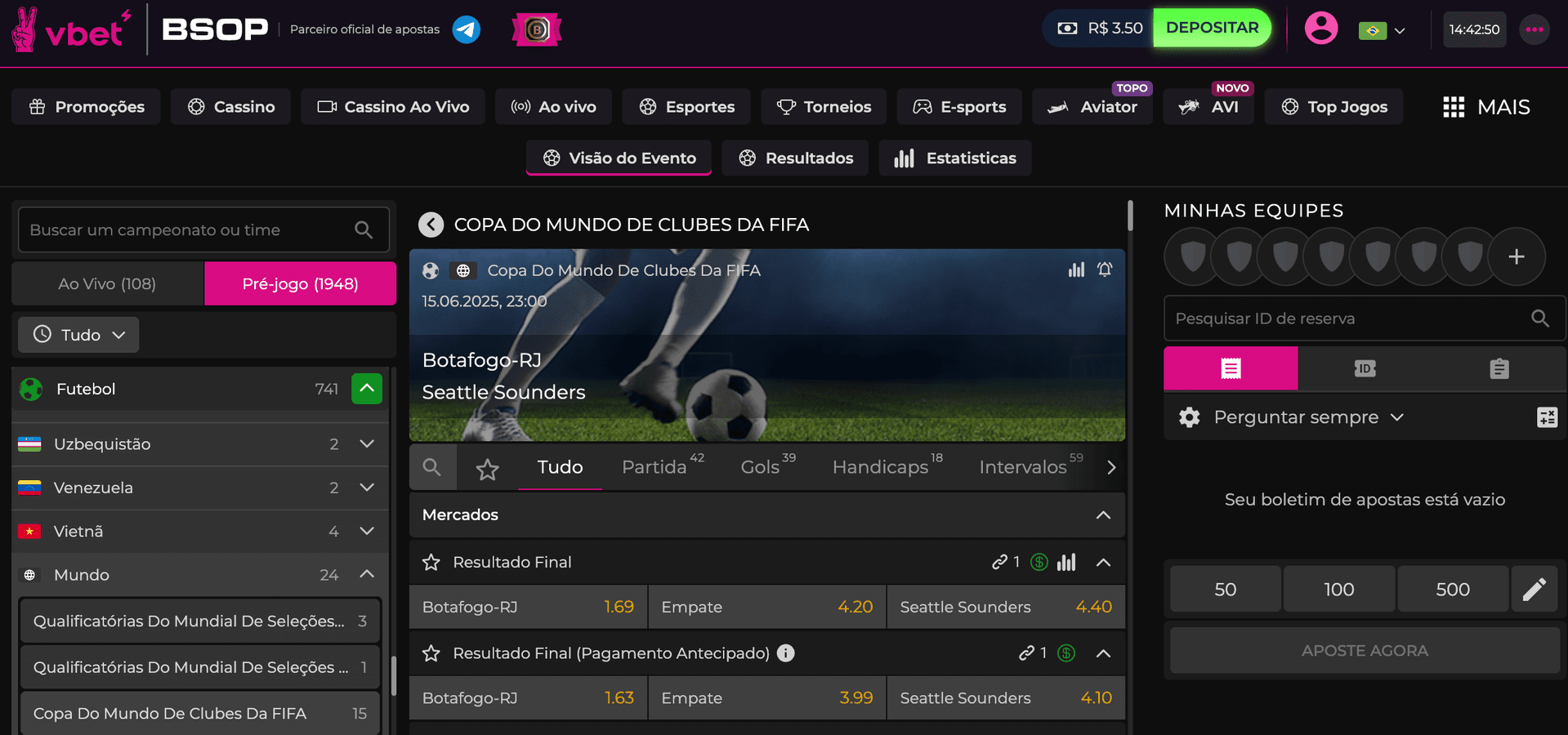 como depositar 1 real na bet