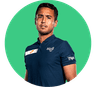 Hugo Dellien 🇧🇴 Logo