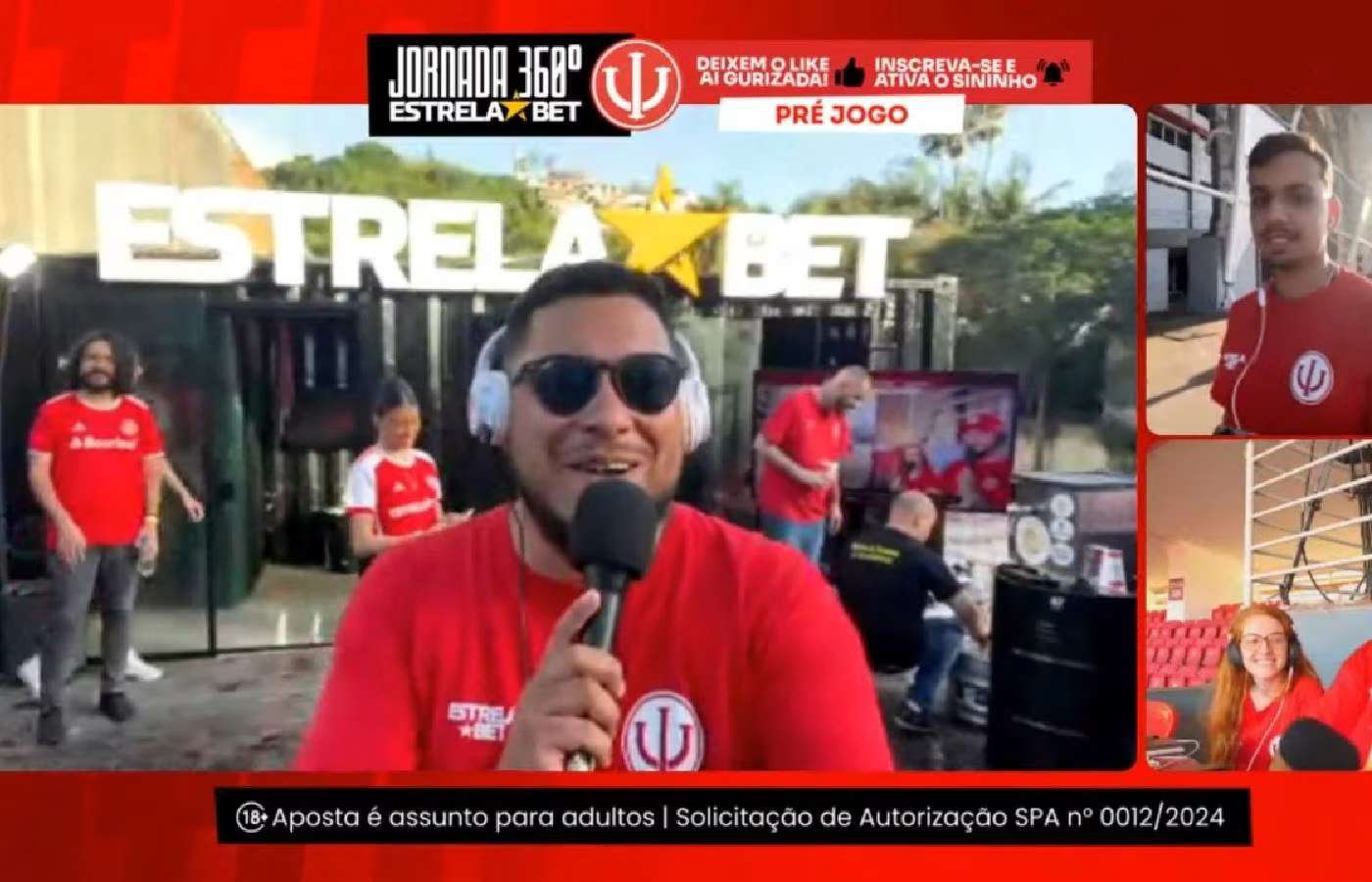 EstrelaBet adquire naming rights de espaço para o torcedor colorado no entorno do Beira-Rio