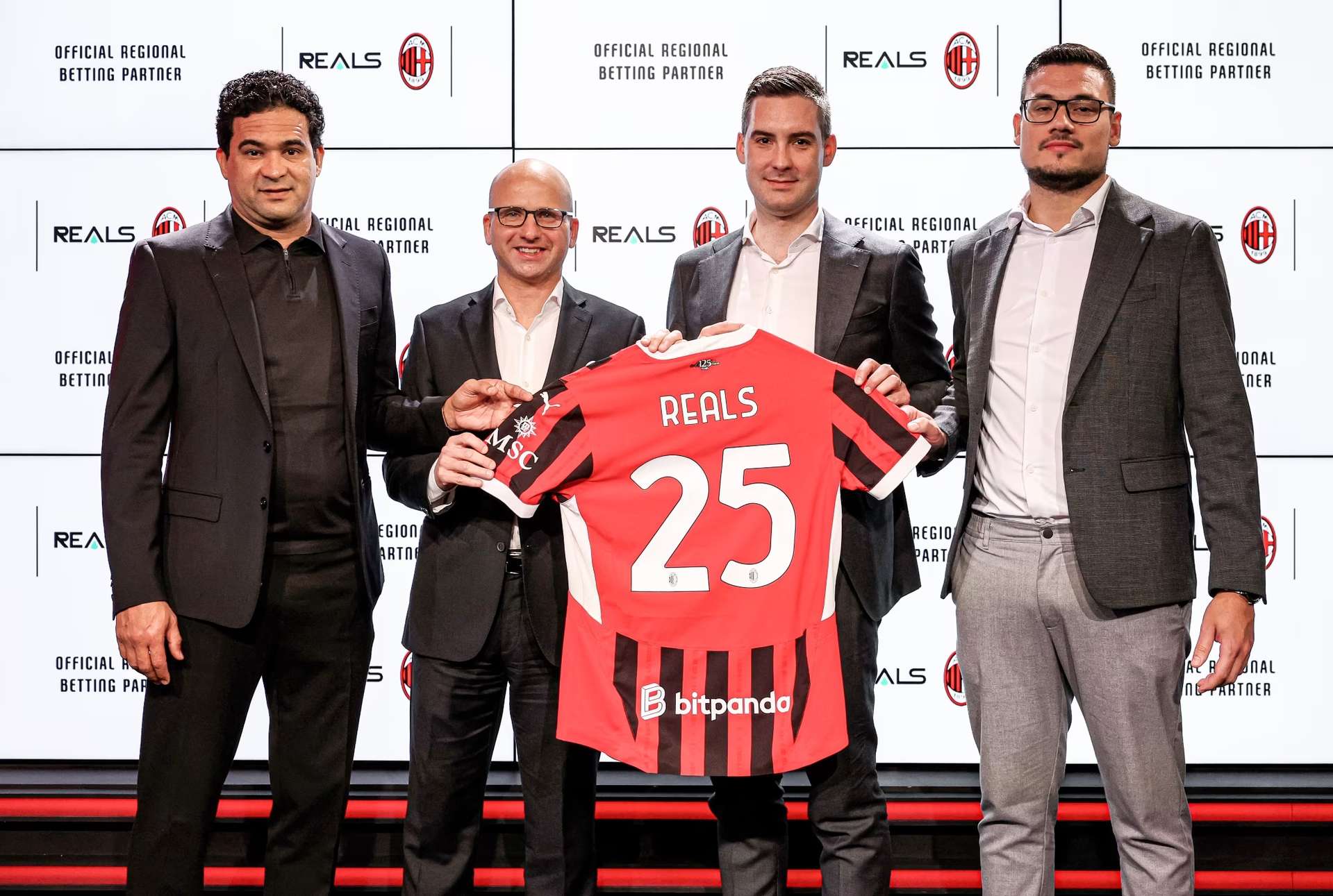 Reals anuncia acordo inédito e se torna patrocinadora regional oficial do Milan na América Latina