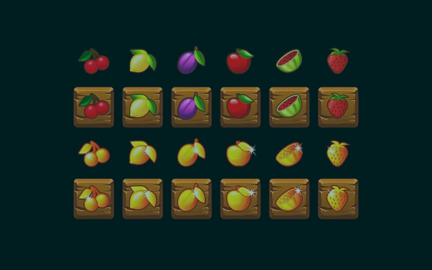 Quais são os 4 melhores slots de frutas?