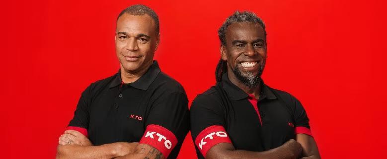Com Denílson e Tinga, KTO aposta em jogo responsável e lança ferramenta para controle de apostas