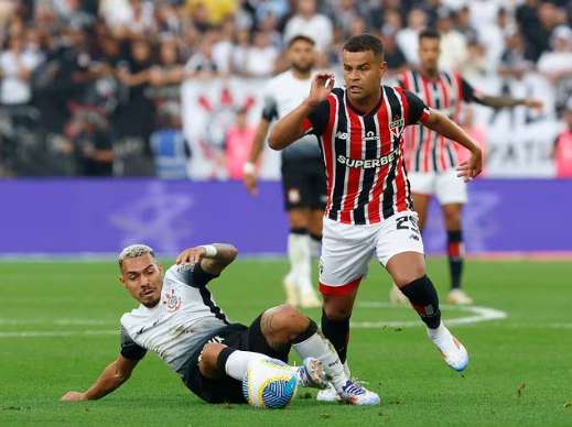 Corinthians é apontado como favorito pelas casas de apostas contra o São Paulo