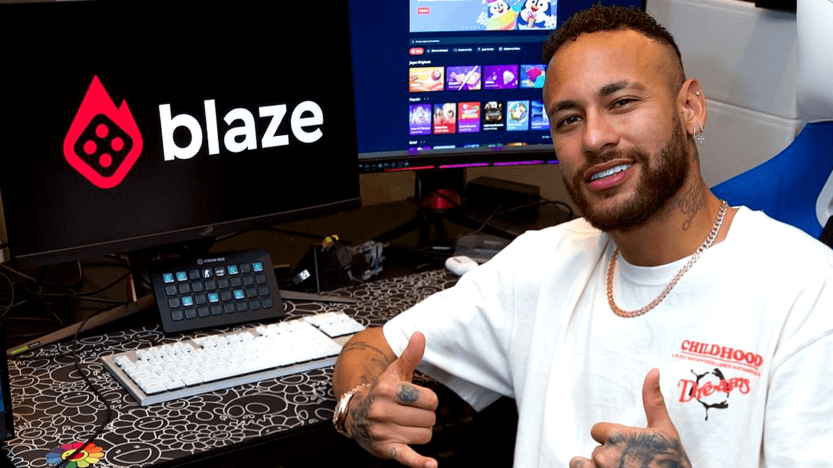 Neymar está na mira de Justiça Francesa após promover jogos de cassino online da Blaze
