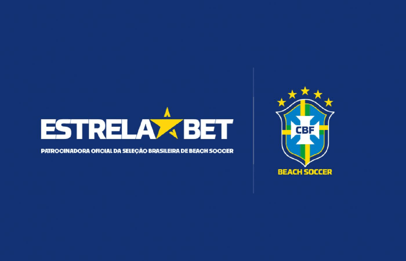 EstrelaBet anuncia apoio oficial à Seleção Brasileira de Beach Soccer
