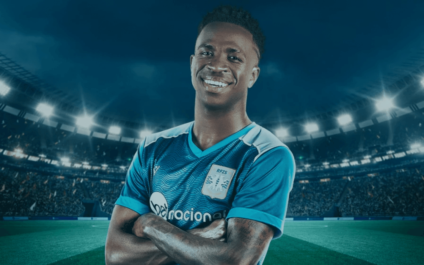 Betnacional lança nova campanha para o futebol da Globo, com Vini Jr. como estrela