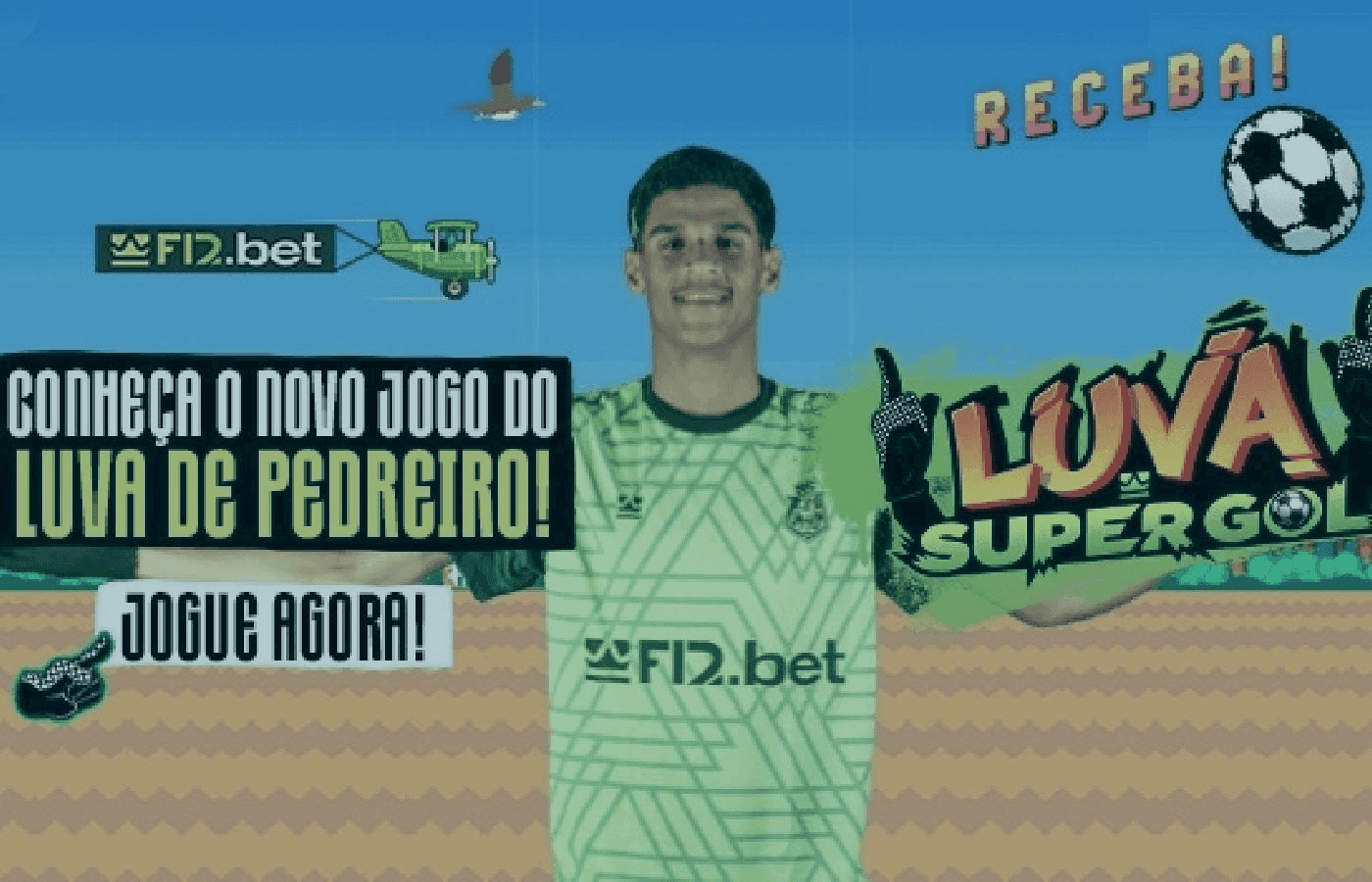 F12 e Darwin Gaming lançam Luva SuperGol, baseado na vida do Luva de Pedreiro
