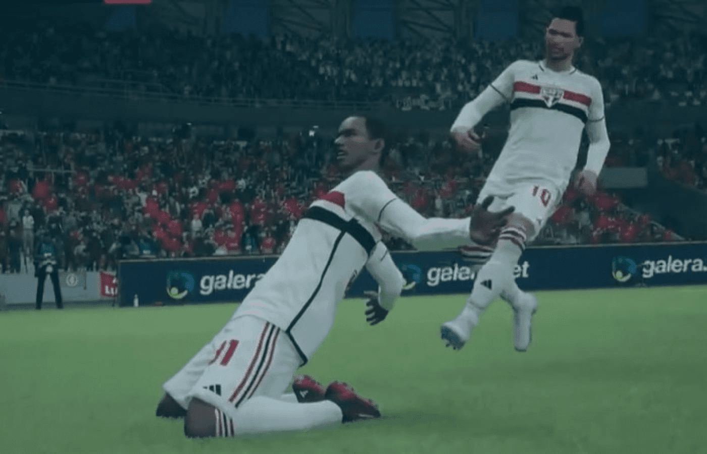 Galera.bet e eFootball anunciam publicidade inovadora em jogos virtuais do Brasileirão
