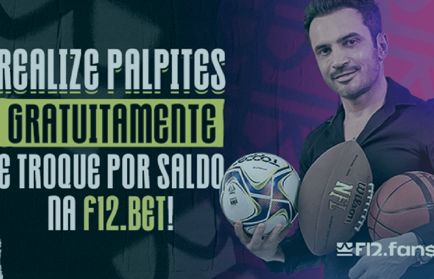 Grupo F12 lança Fantasy Game gratuito para apostas esportivas com possibilidade de saque