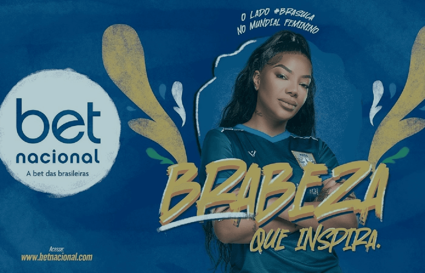 Betnacional lança campanha com Ludmilla para Copa do Mundo Feminina: "A Bet das Brasileiras"