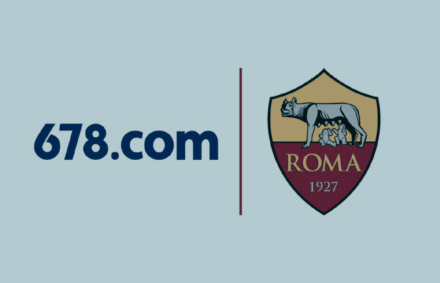 Roma anuncia 678.com como parceira de apostas online no continente asiático