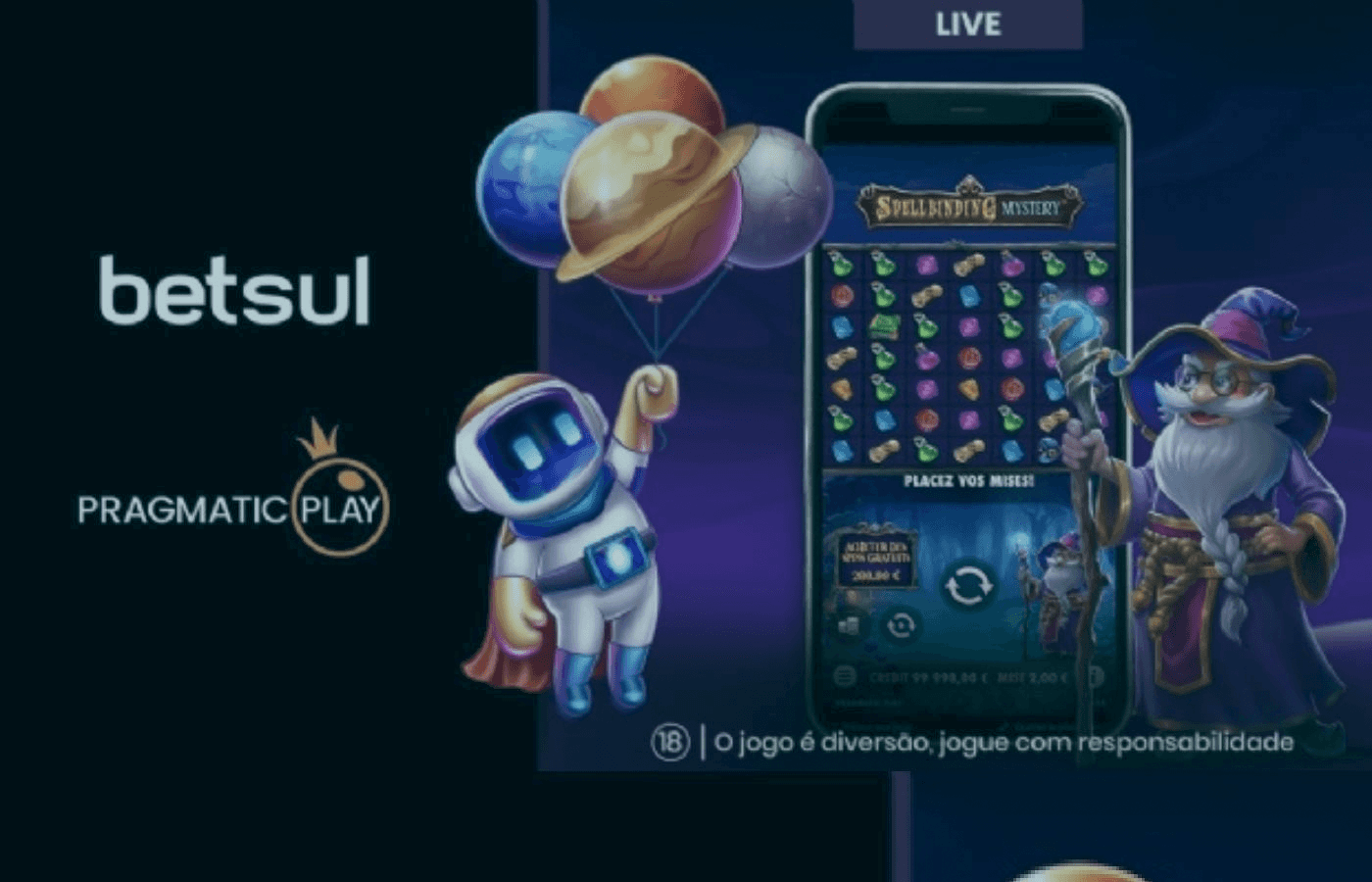 De olho no mercado brasileiro, Pragmatic Play entra no ar com Betsul