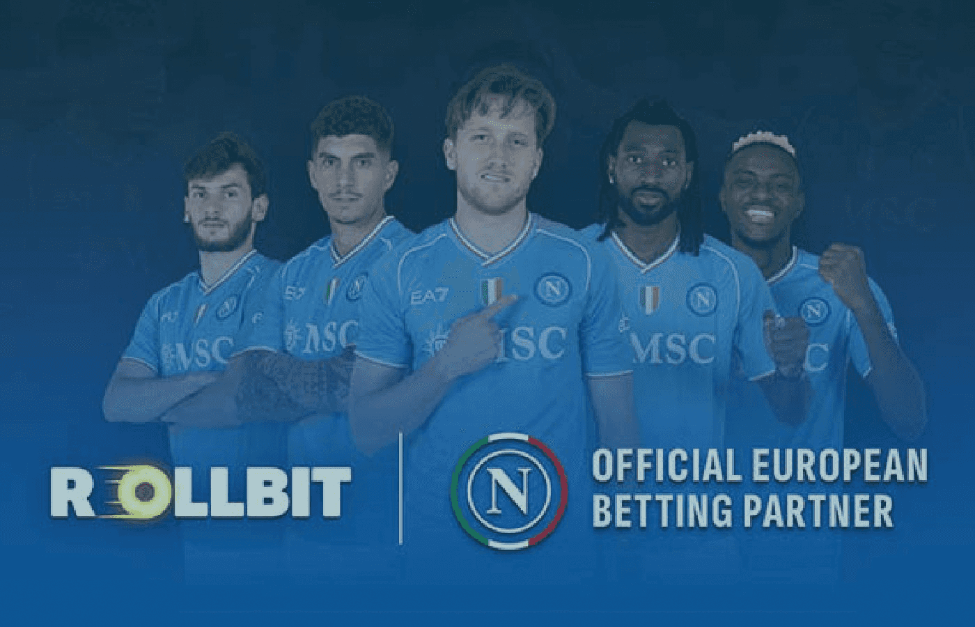 Cassino Rollbit é o novo parceiro oficial de apostas do Napoli na Europa