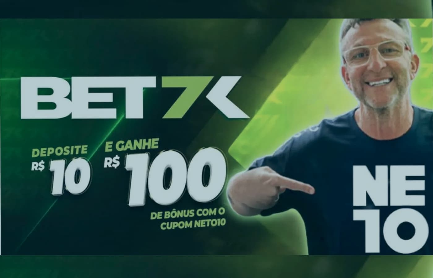 Bet7k anuncia ex-jogador e apresentador Neto como novo embaixador
