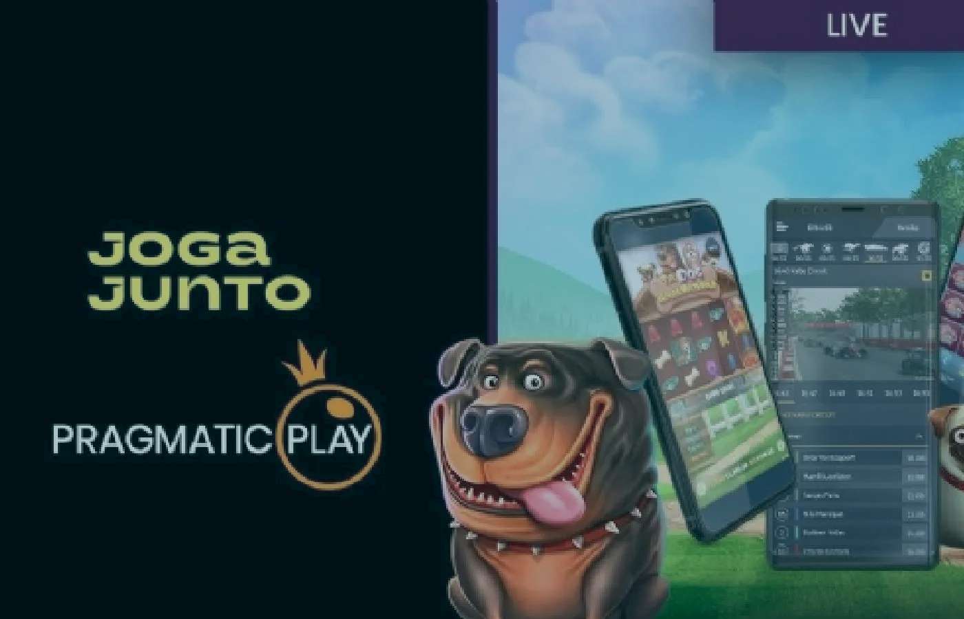Joga Junto expande seu conteúdo com cassino ao vivo da Pragmatic Play