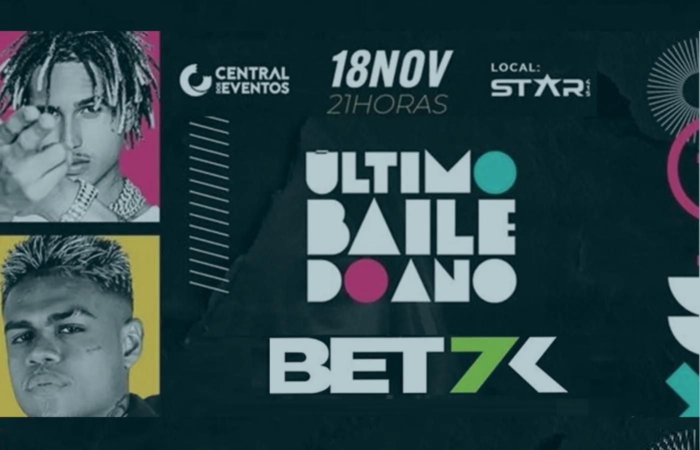 Casa de apostas Bet7k patrocina "Último Baile do Ano" em Minas Gerais
